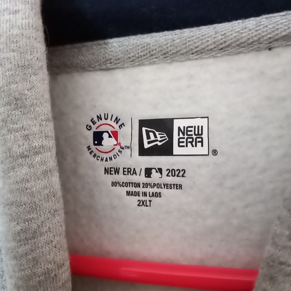 New Era Gray Athletic Sweatshirt Detroit Tigers 2XLT - Picture 8 of 8